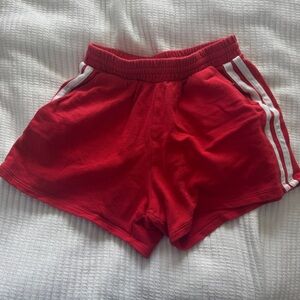 Old Navy Vibrant Red Terry Shorts